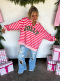 PREORDER- JOLLY & MERRY OVERSIZED PULLOVER