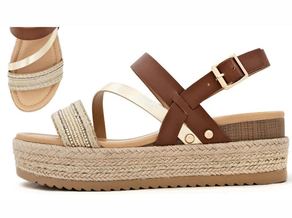 All Summer Long Tan Sandals