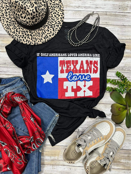 Texans Love TX Tee