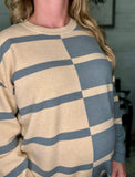 Stunning in Slate Sweater