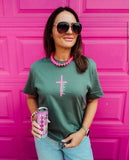 Hallelujah Cross Tee