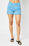 Summer Sky Blue Judy Blue Shorts