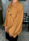 Cason Collared Oversized Top
