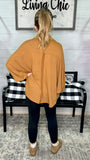 Cason Collared Oversized Top