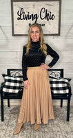 Vivian Velvet Mesh Checkered Top
